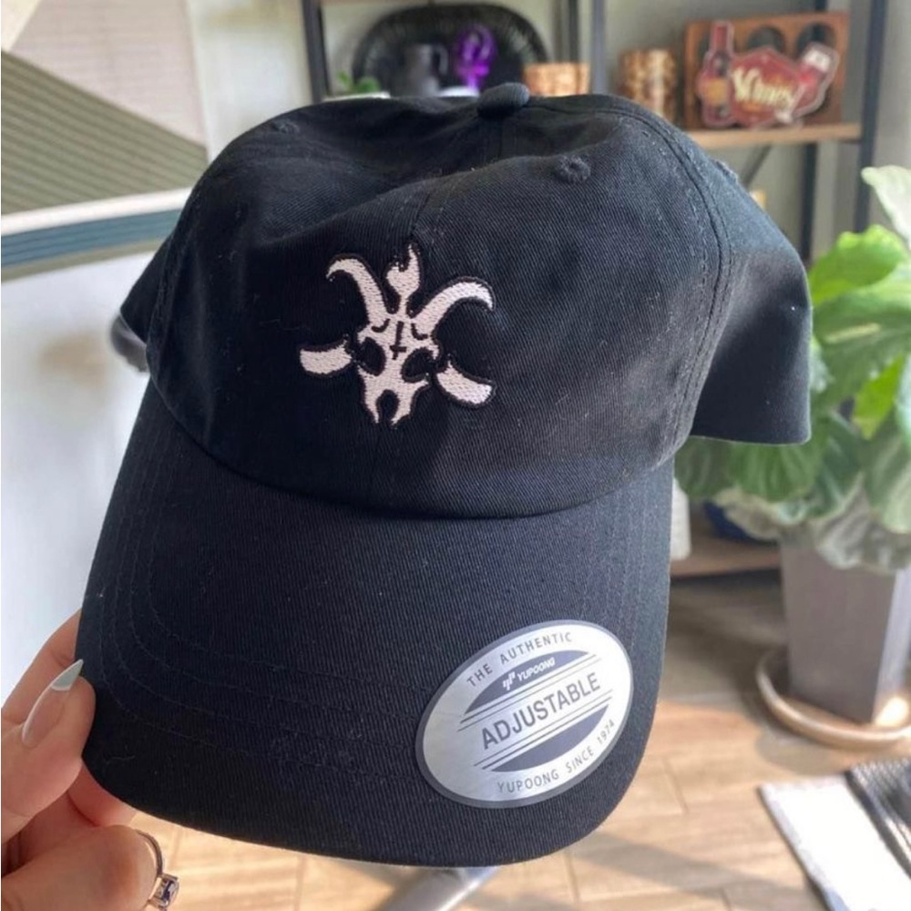 Baphomet dad cap, new!